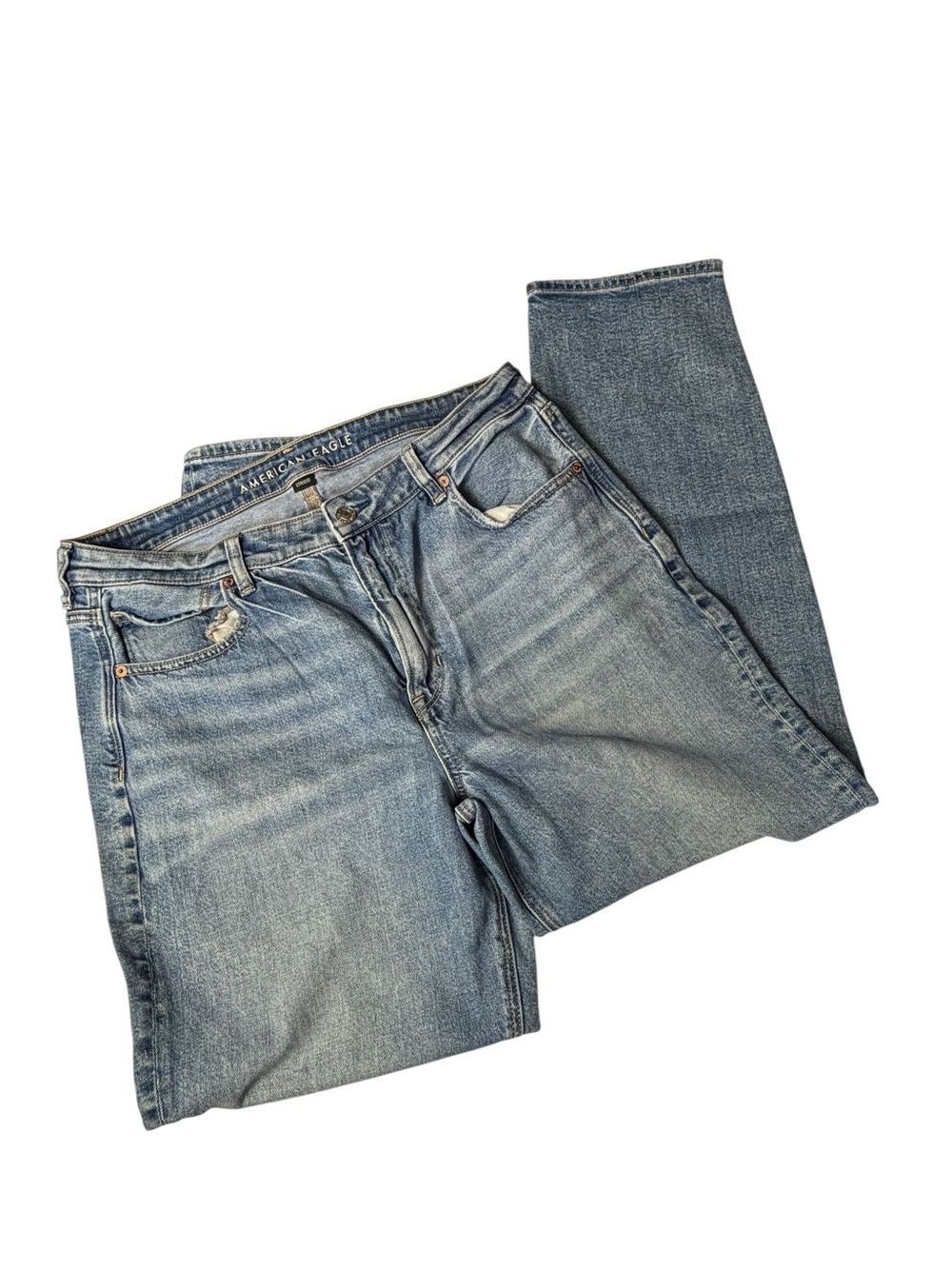 American Eagle Outfitters High Rise Light Blue Jeans